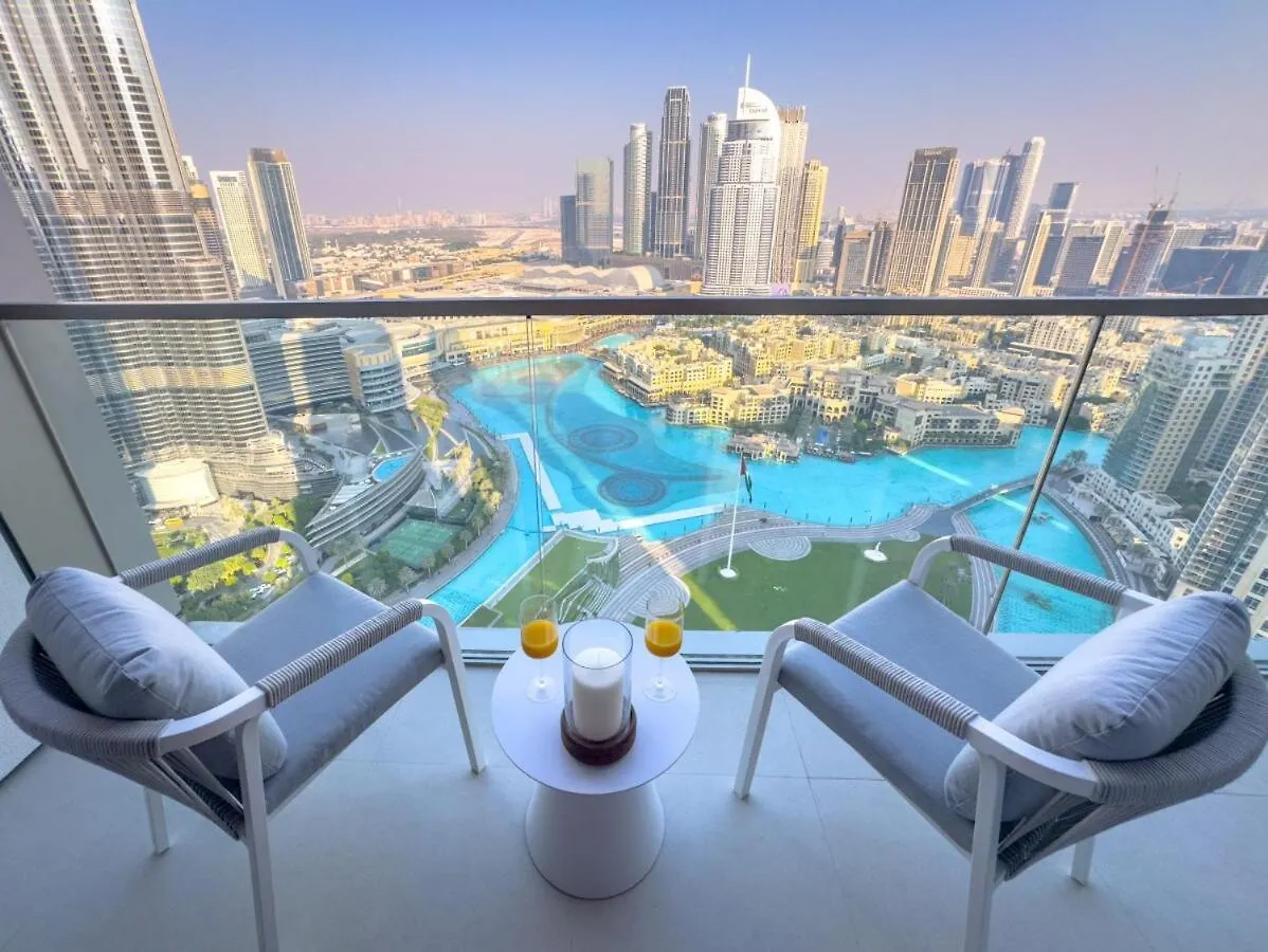 Grande Residences With Best Burj Khalifa View From 42Nd Floor For 6-Guests Dubai Apartment