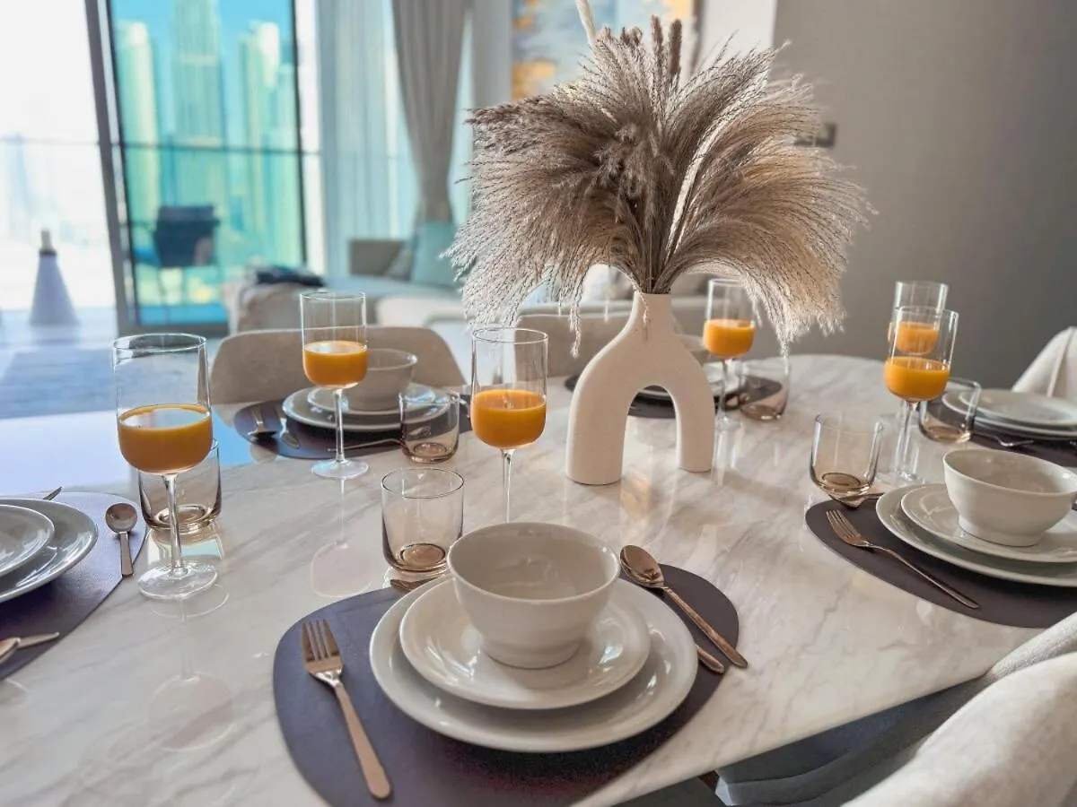 Apartment Grande Residences With Best Burj Khalifa View From 42Nd Floor For 6-Guests Dubai