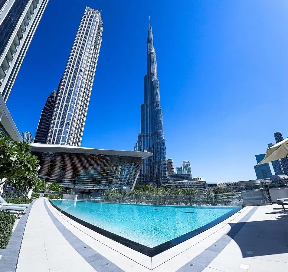 Grande Residences With Best Burj Khalifa View From 42Nd Floor For 6-Guests Dubai United Arab Emirates
