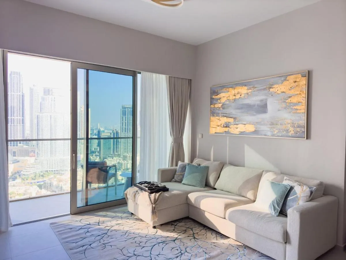 Grande Residences With Best Burj Khalifa View From 42Nd Floor For 6-Guests Dubai Apartment