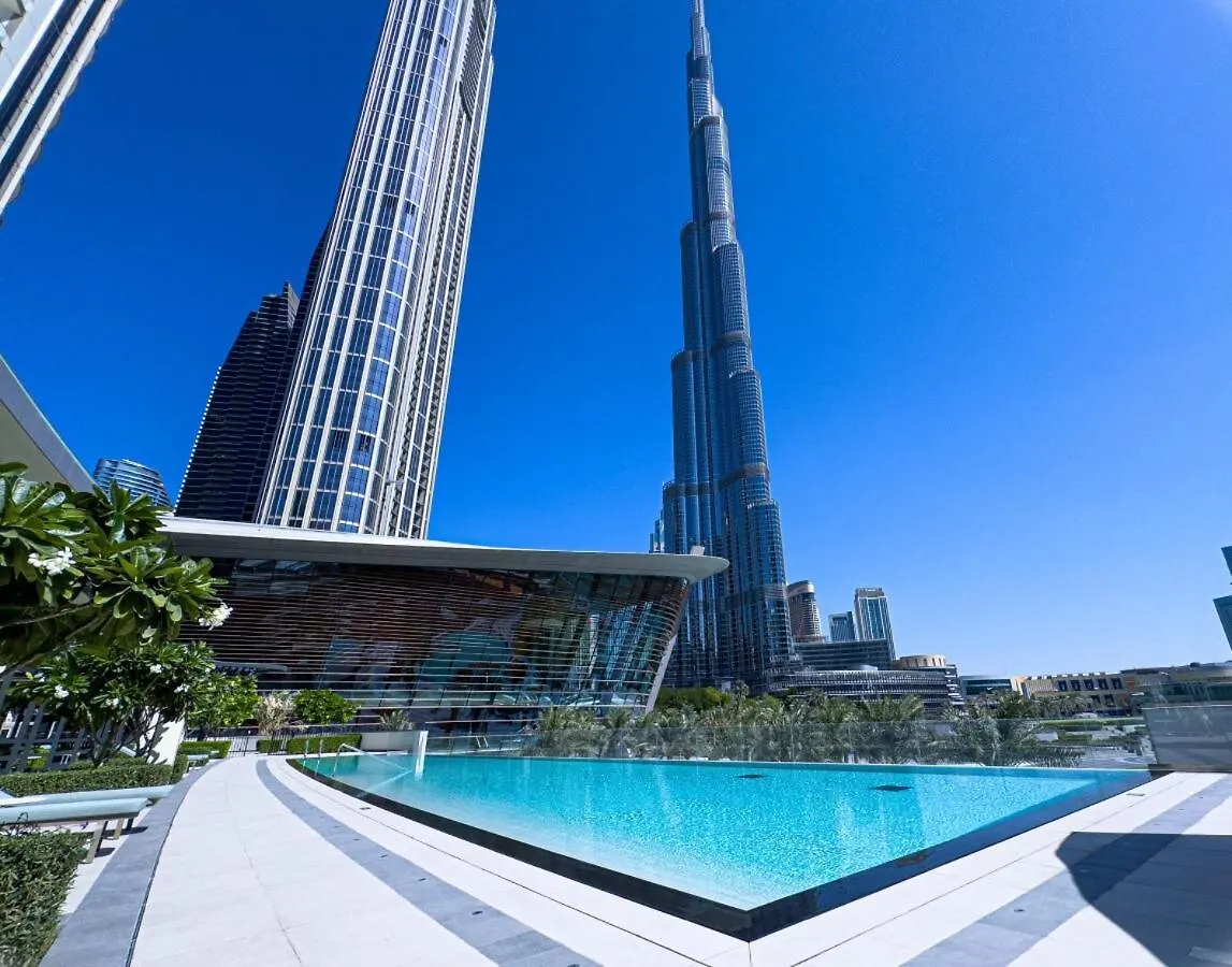 Grande Residences With Best Burj Khalifa View From 42Nd Floor For 6-Guests Dubaï Émirats arabes unis